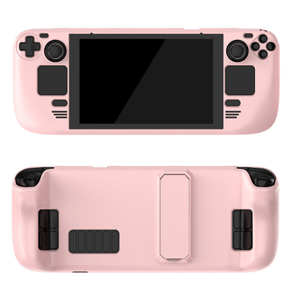 Hard PC Protective Case for Steam Deck Game Console Handheld Shockproof Cover with Stand Hard PC Protective Case for Steam Deck Game Console Handheld Shockproof Cover with Stand